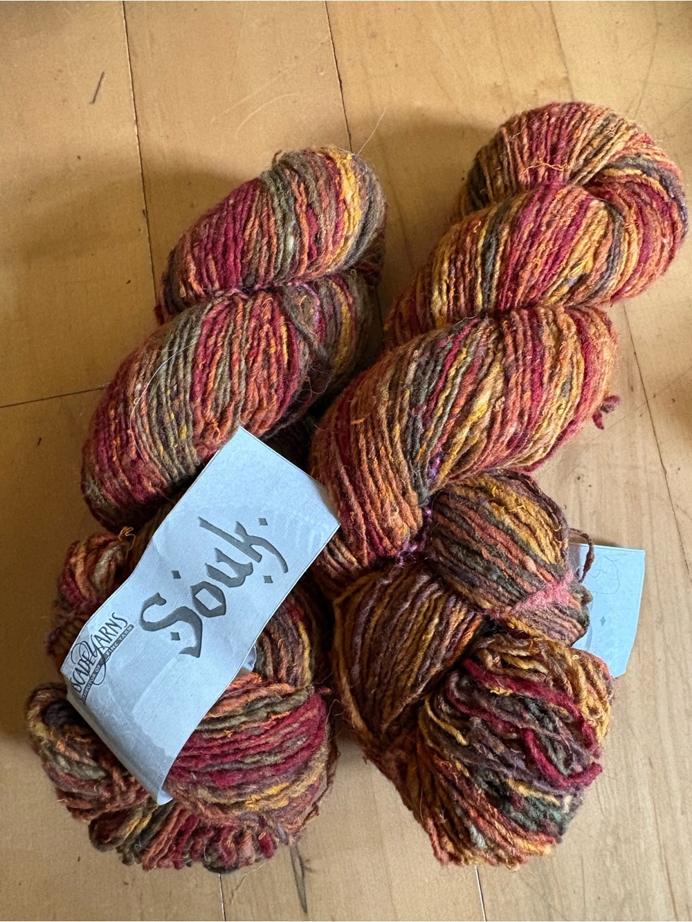 2 Cascade Yarns Souk Skeins